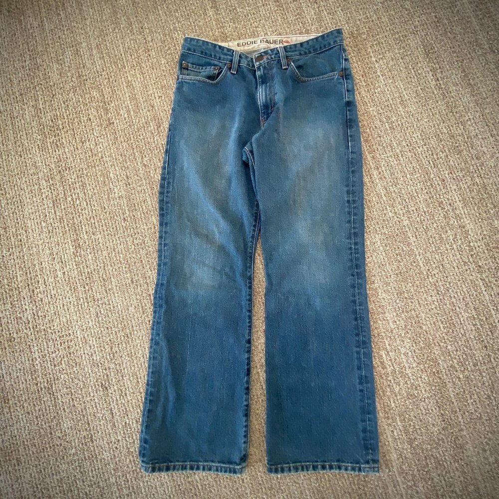 Eddie Bauer Men’s Premium Bootcut Jeans 32/30